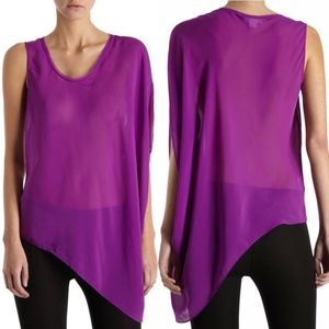 Helmut Lang Tops - HELMUT LANG Asymmetric One Sleeve Silk Top Blouse Helmut Lang Tops - HELMUT LANG Asymmetric One Sleeve Silk Top Blouse